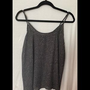 Leopard print tank top. Apt. 9, size small.